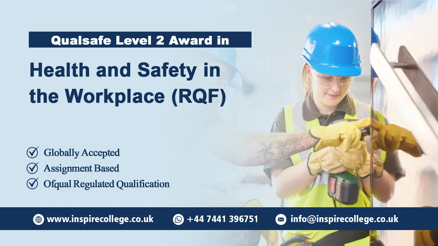 Qualsafe Level 2 Award in Health and Safety in the Workplace (RQF)