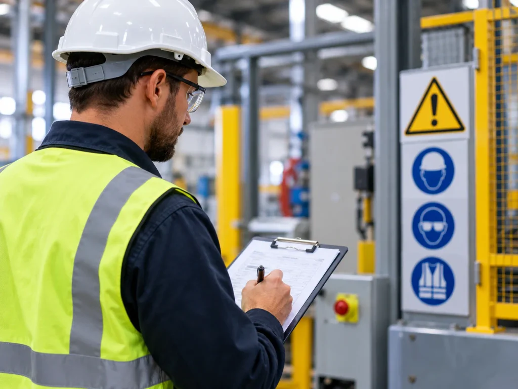 Industrial Safety Inspection in Action