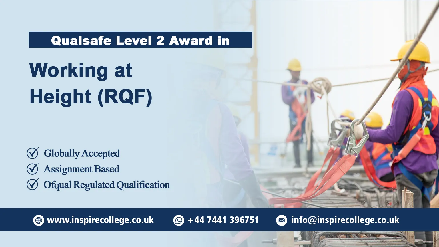 Qualsafe Level 2 Award in Working at Height (RQF)