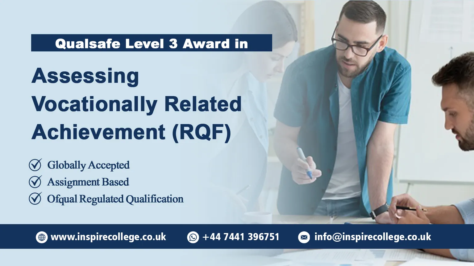 Qualsafe Level 3 Award in Assessing Vocationally Related Achievement (RQF)