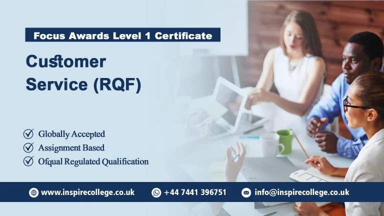 Focus Awards Level 1 Certificate in Customer Service (RQF)