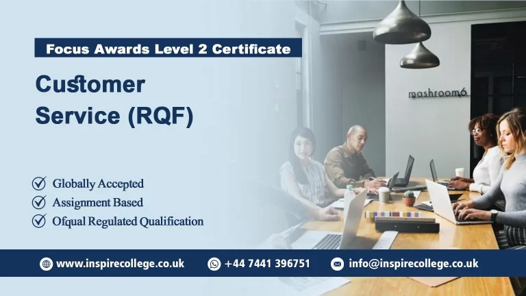 Focus Awards Level 2 Certificate In Customer Service (RQF)