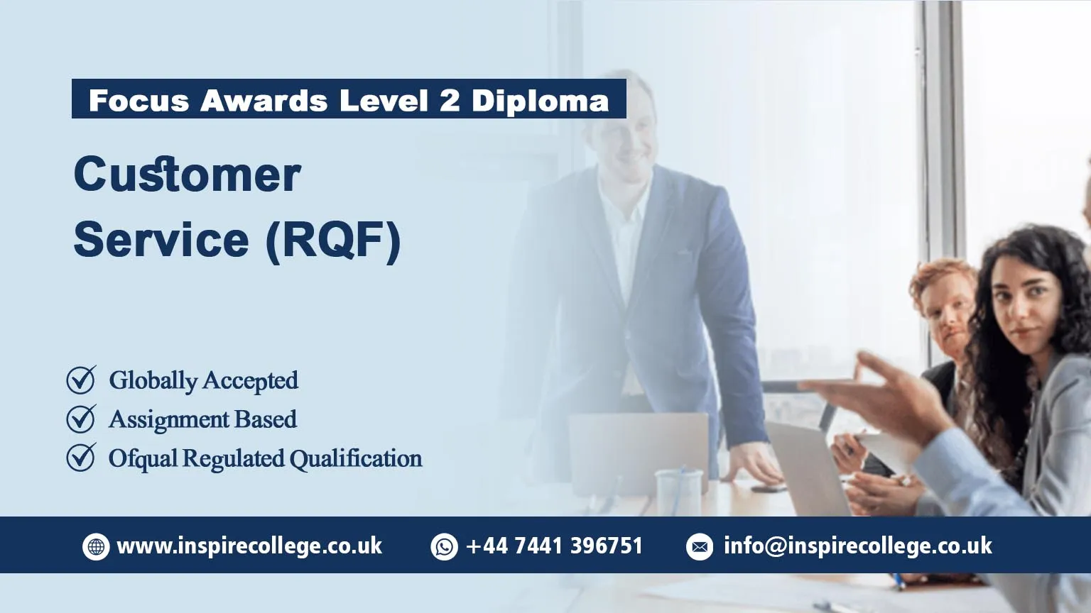 Focus Awards Level 2 Diploma In Customer Service (RQF)