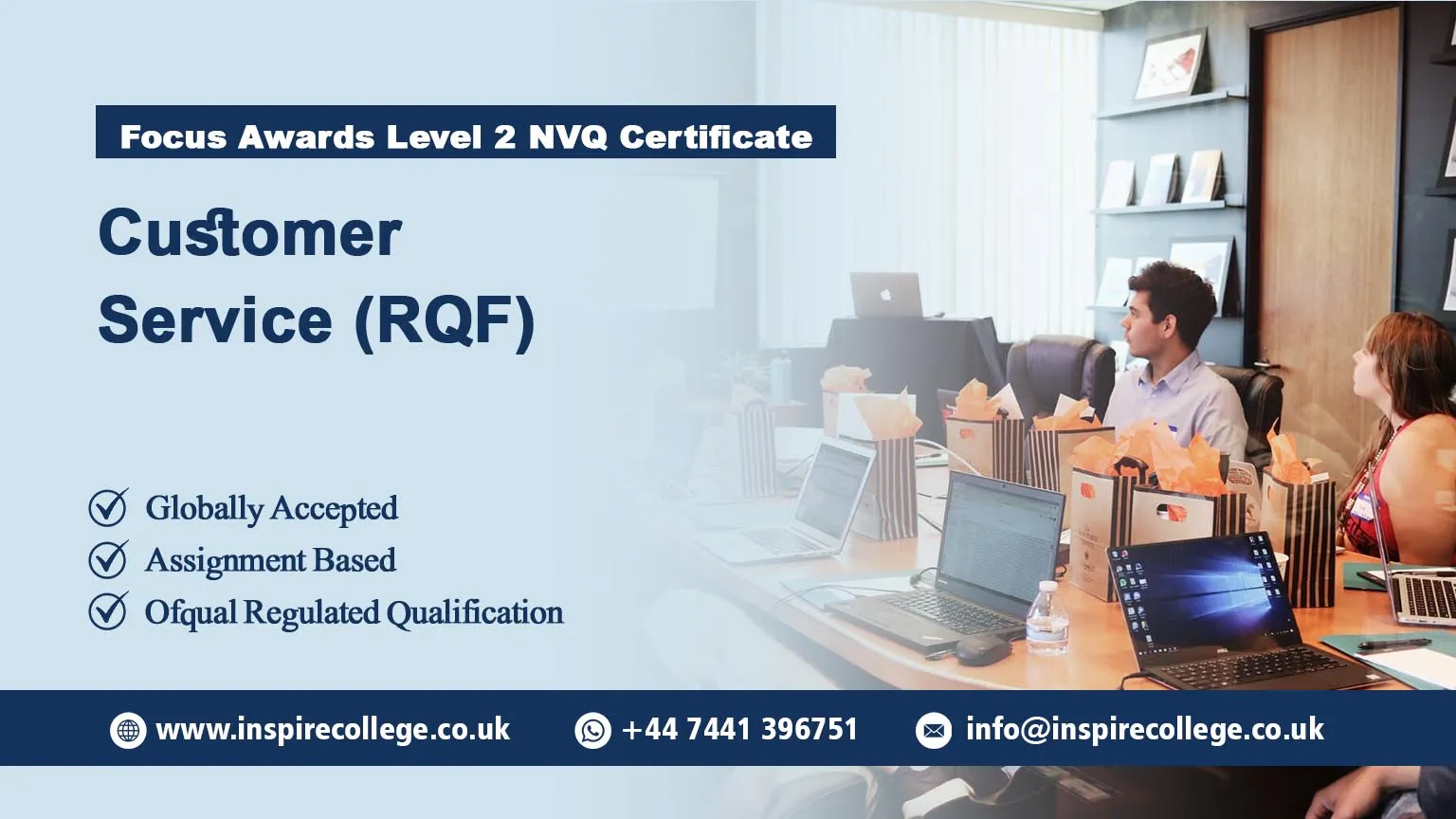 Focus Awards Level 2 NVQ Certificate in Customer Service (RQF)