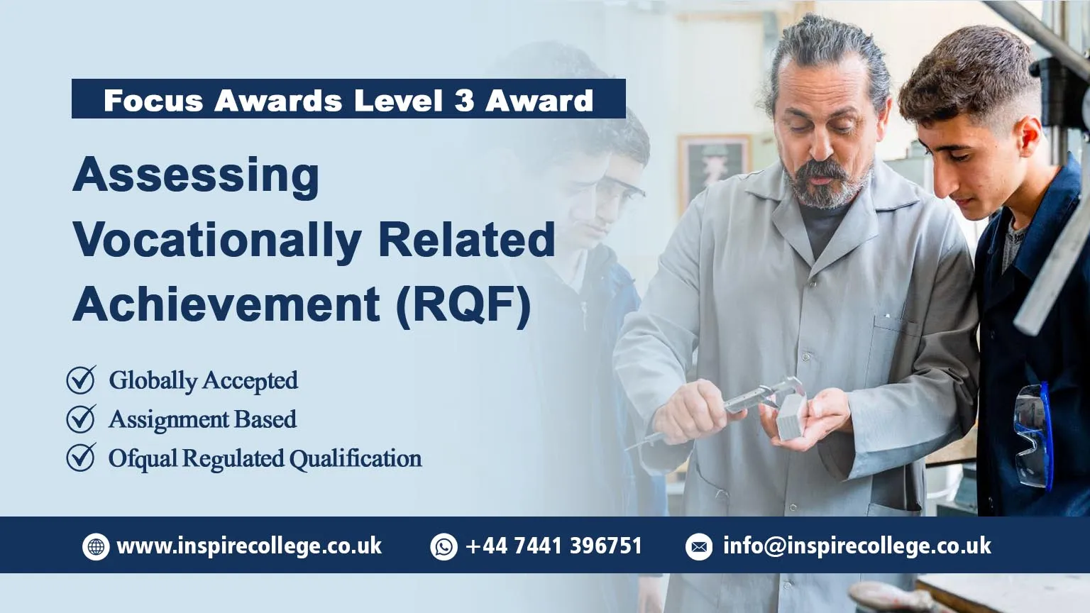 Focus Awards Level 3 Award in Assessing Vocationally Related Achievement (RQF)