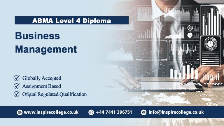 ABMA Education Level 4 Diploma in Business Management (RQF)