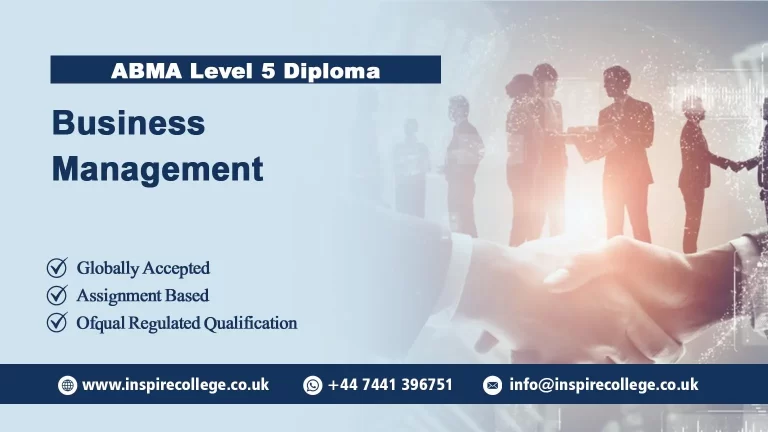 ABMA Education Level 5 Diploma in Business Management (RQF)