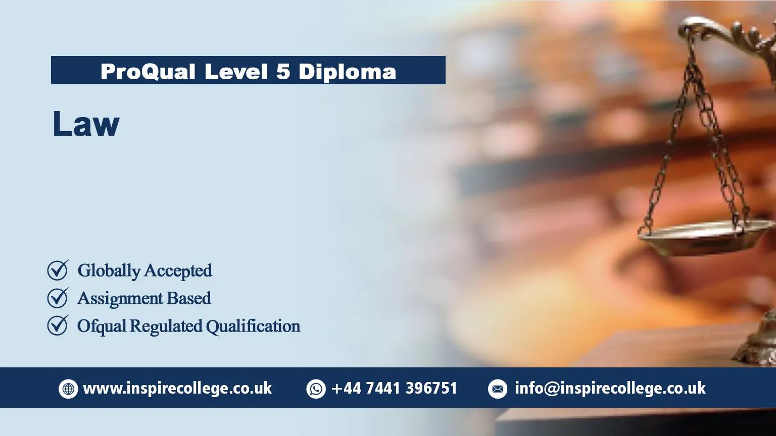 ProQual Level 5 Diploma in Law