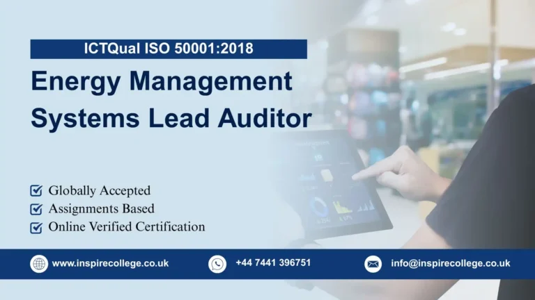 ICTQual ISO 50001:2018 Energy Management Systems Lead Auditor