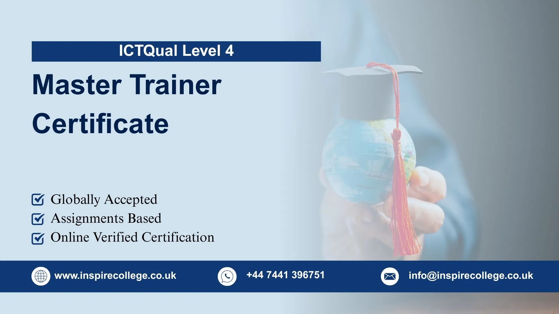 ICTQual Level 4 Master Trainer Certificate 1 ICTQual Level 4 Master Trainer Certificate