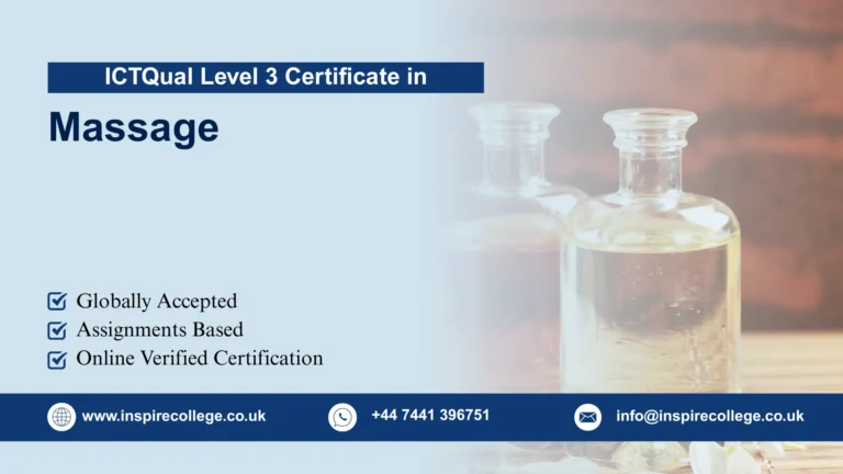 ICTQual Level 3 Certificate in Massage