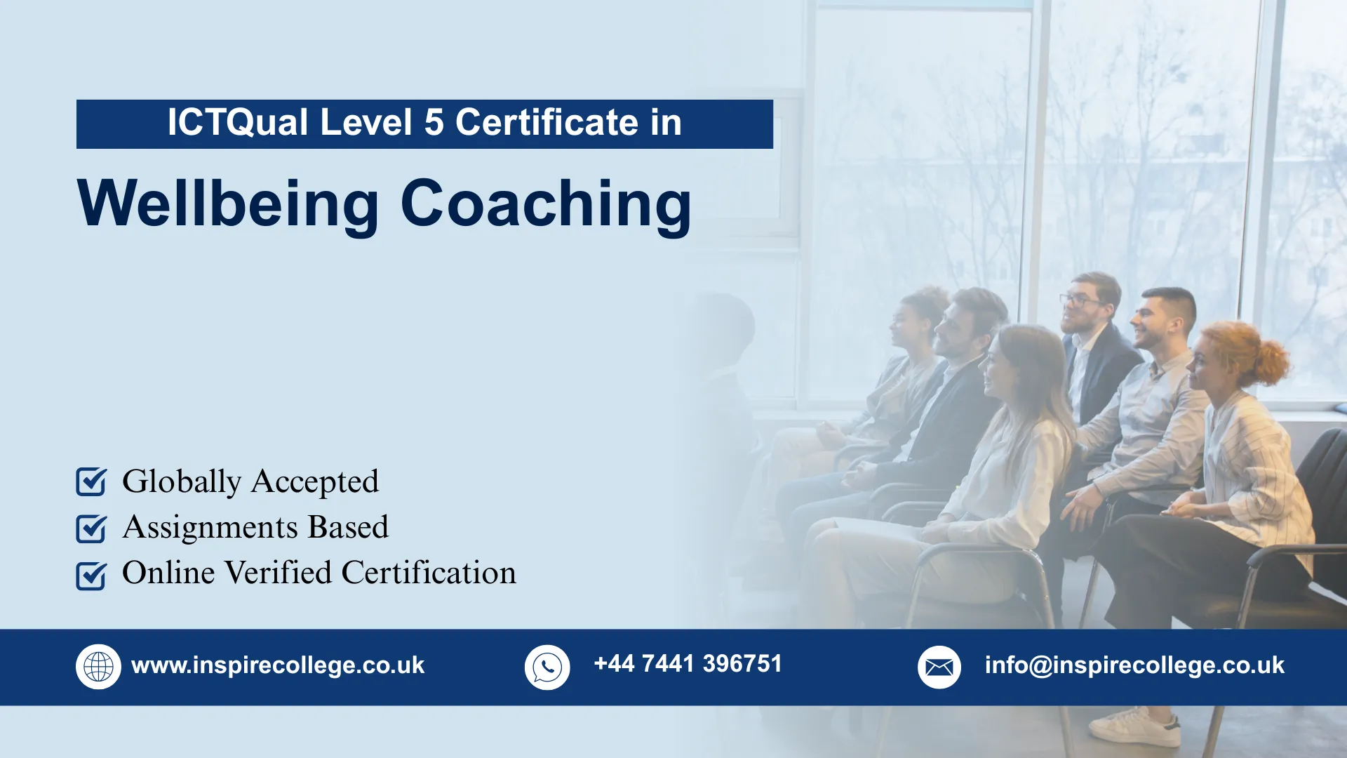 ICTQual Level 5 Certificate in Wellbeing Coaching