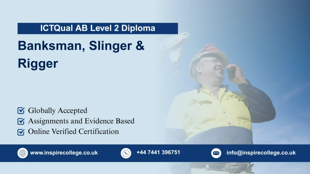 ICTQual AB Combined Level 2 Diploma in Banksman, Slinger & Rigger