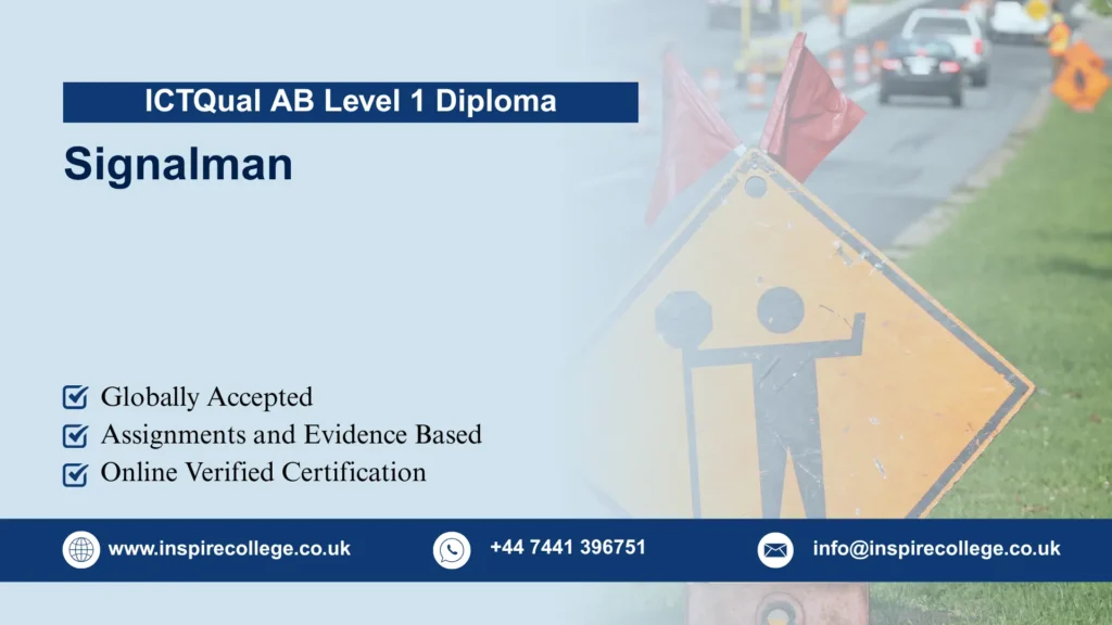 ICTQual AB Level 1 Diploma in Signalman