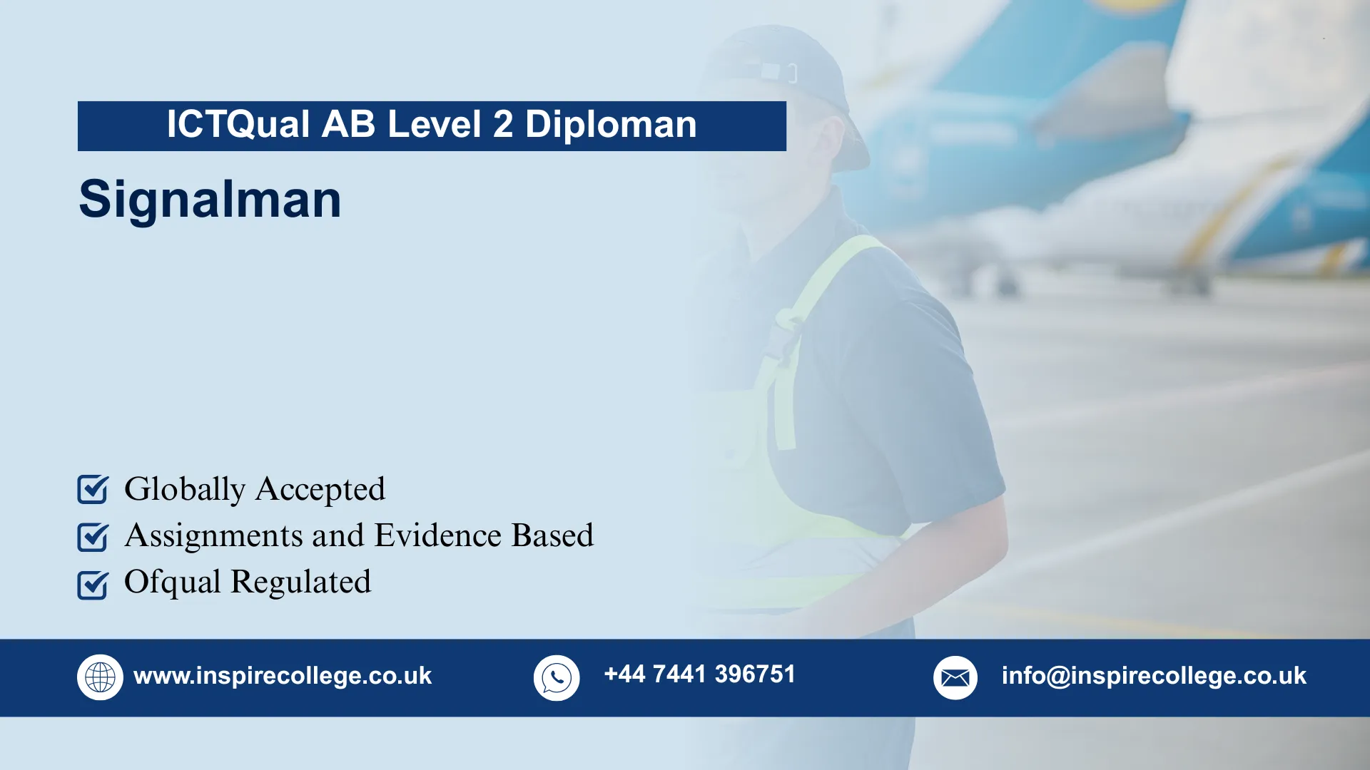 ICTQual AB Level 3 Diploma in Signalman