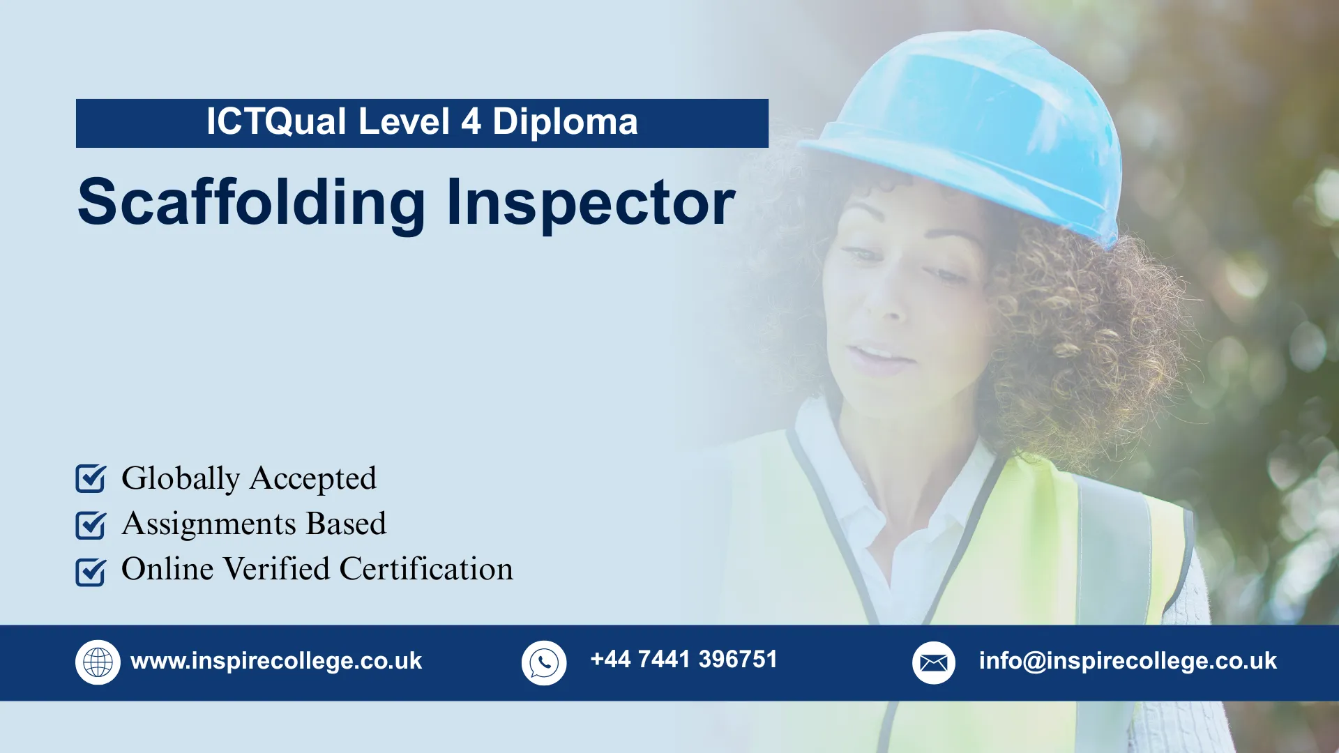 ICTQual AB Level 4 Diploma in Scaffolding Inspector