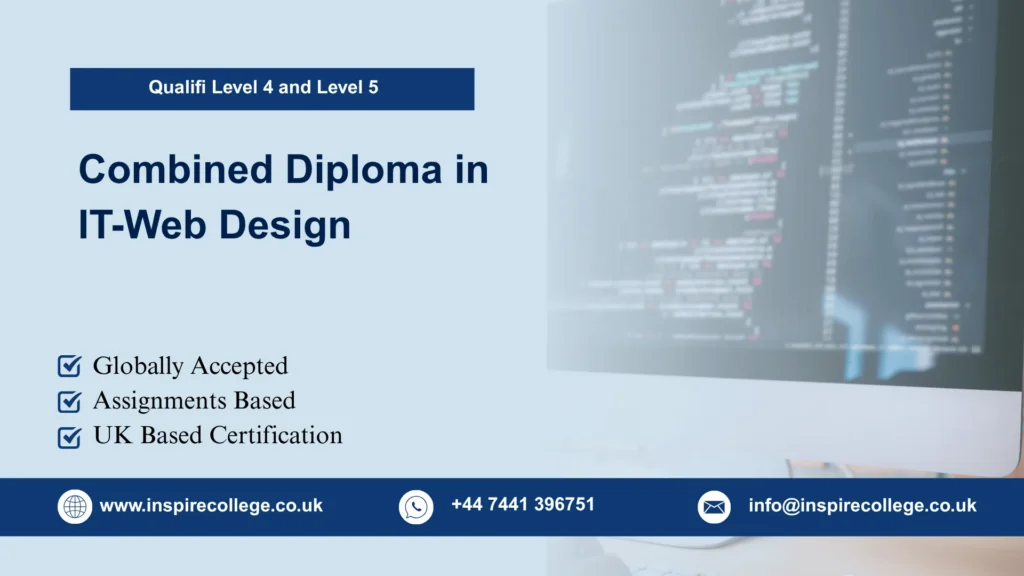 Qualifi Level 4 and Level 5 Combined Diploma in IT-Web Design