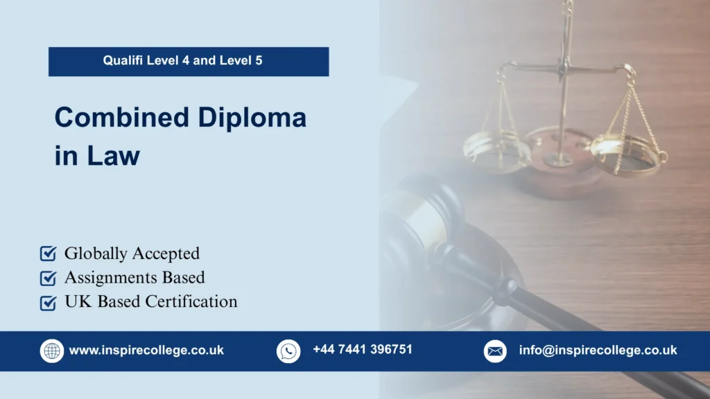 Qualifi Level 4 and Level 5 Combined Diploma in Law