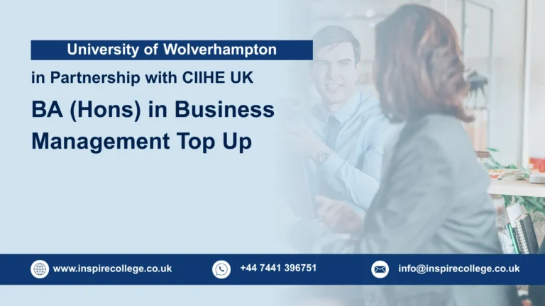 University of Wolverhampton BA (Hons) in Business Management Top Up