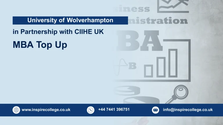 University of Wolverhampton MBA Top Up