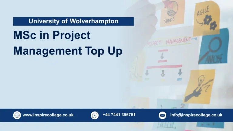 University of Wolverhampton MSc in Project Management Top Up