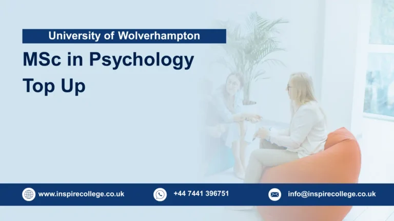 University of Wolverhampton MSc in Psychology Top Up