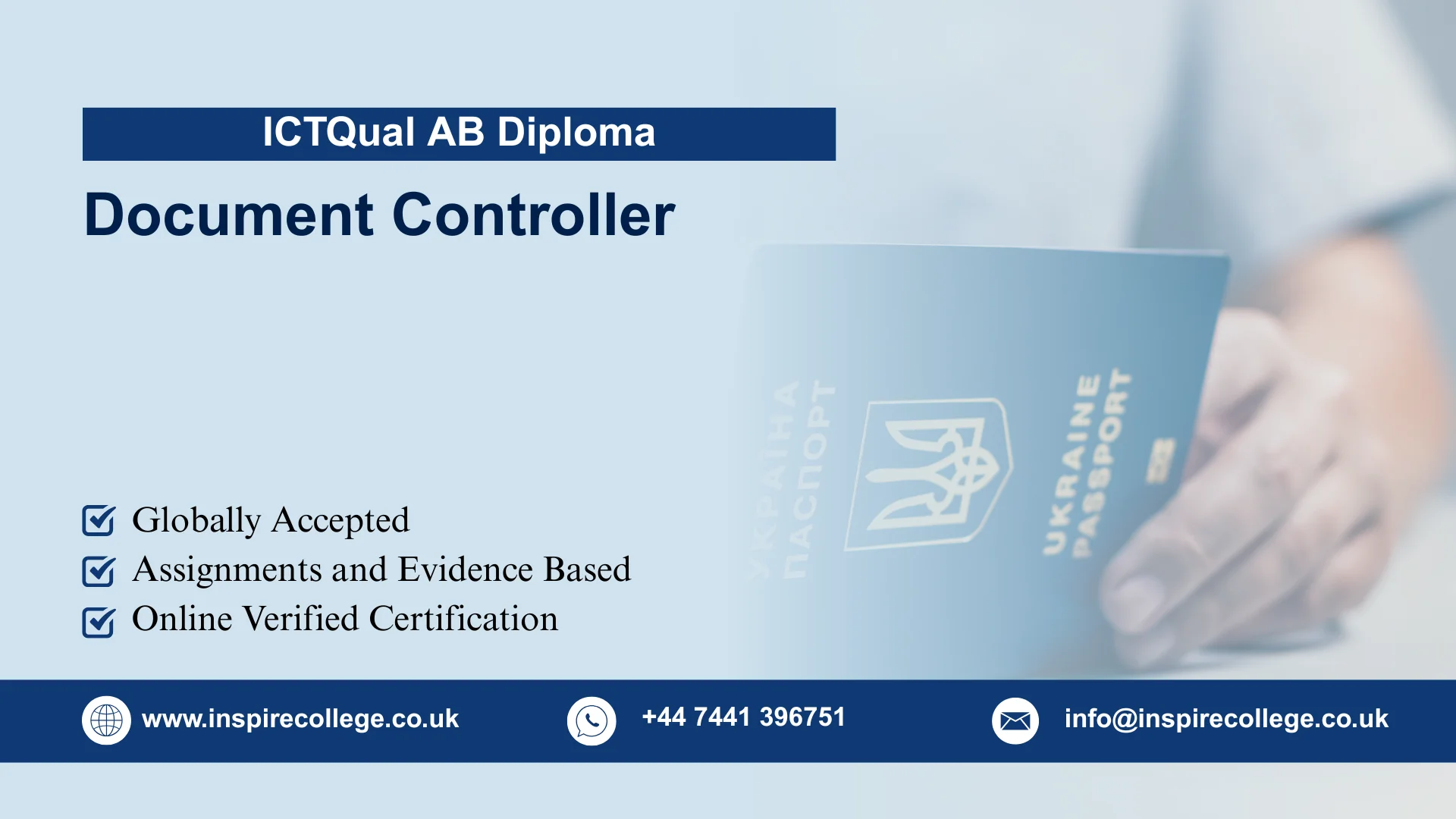 ICTQual AB Diploma in Document Controller
