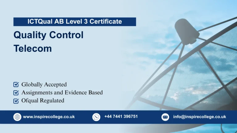 ICTQual AB Level 3 Certificate in Quality Control Telecom