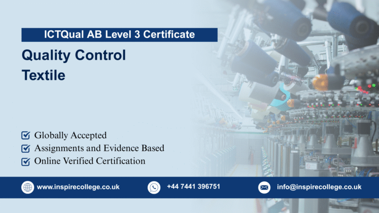 ICTQual AB Level 3 Certificate in Quality Control Textile