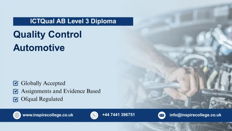 ICTQual AB Level 3 Diploma in Quality Control Automotive