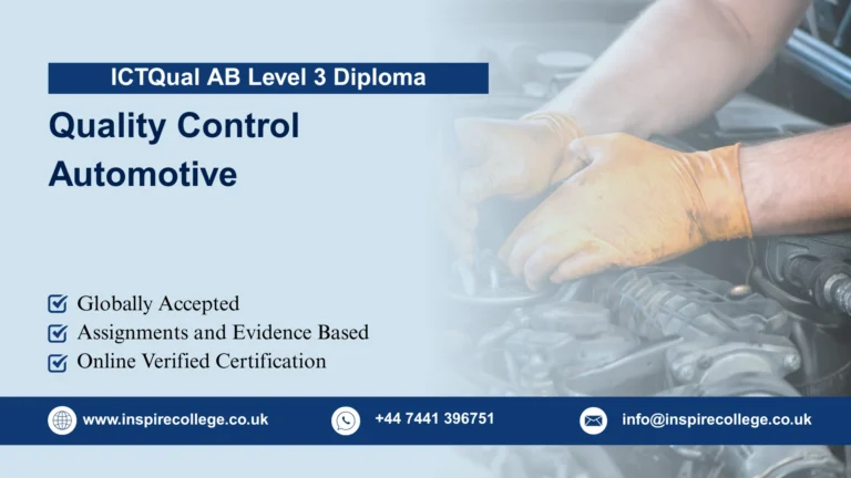 ICTQual AB Level 3 Diploma in Quality Control Automotive
