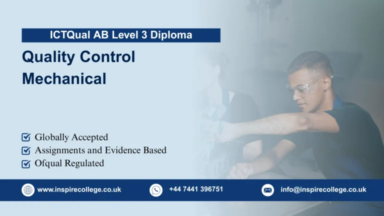 ICTQual AB Level 3 Diploma in Quality Control Mechanical