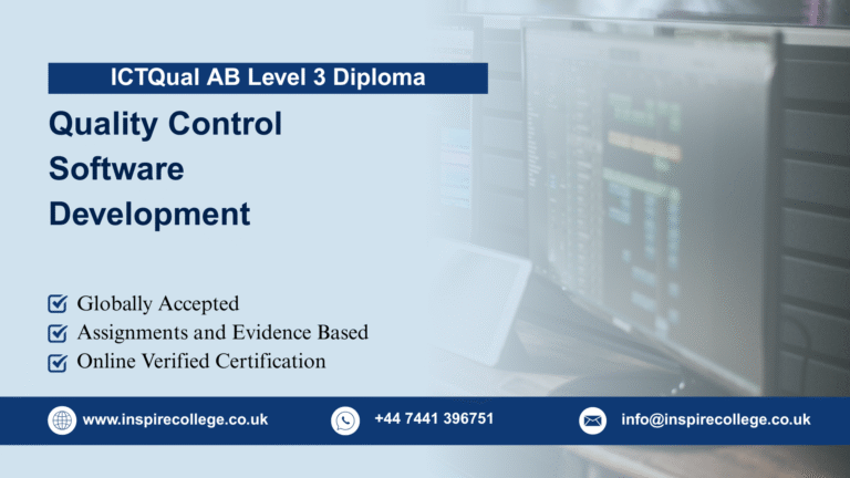 ICTQual AB Level 3 Diploma in Quality Control Software Development