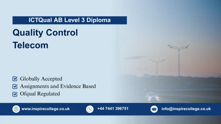 ICTQual AB Level 3 Diploma in Quality Control Telecom