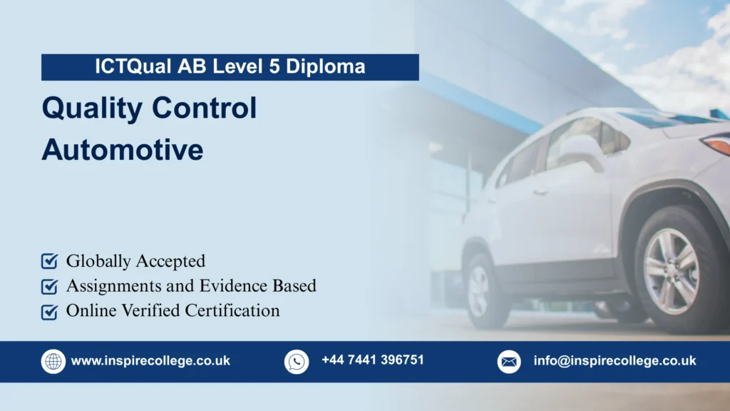 ICTQual AB Level 5 Diploma in Quality Control Automotive