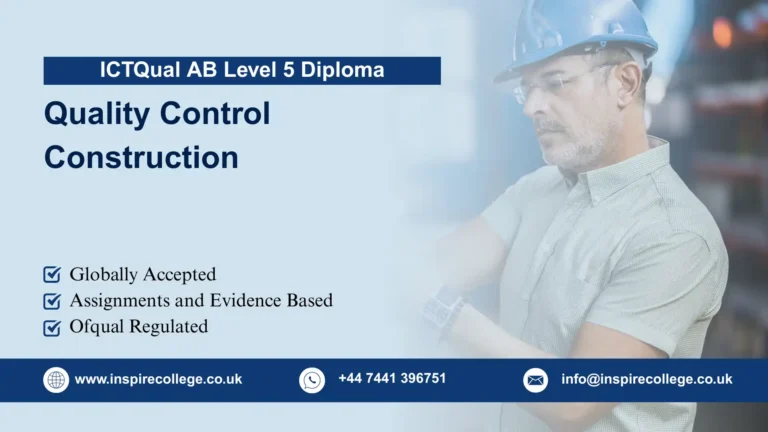 ICTQual AB Level 5 Diploma in Quality Control Construction