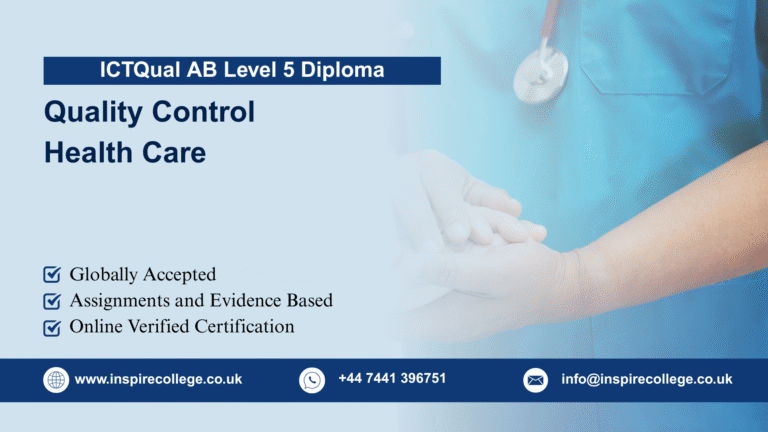 ICTQual AB Level 5 Diploma in Quality Control Health Care