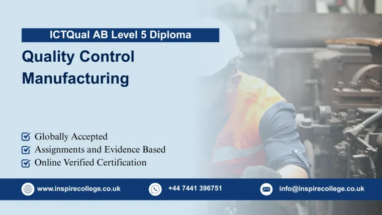 ICTQual AB Level 5 Diploma in Quality Control Manufacturing