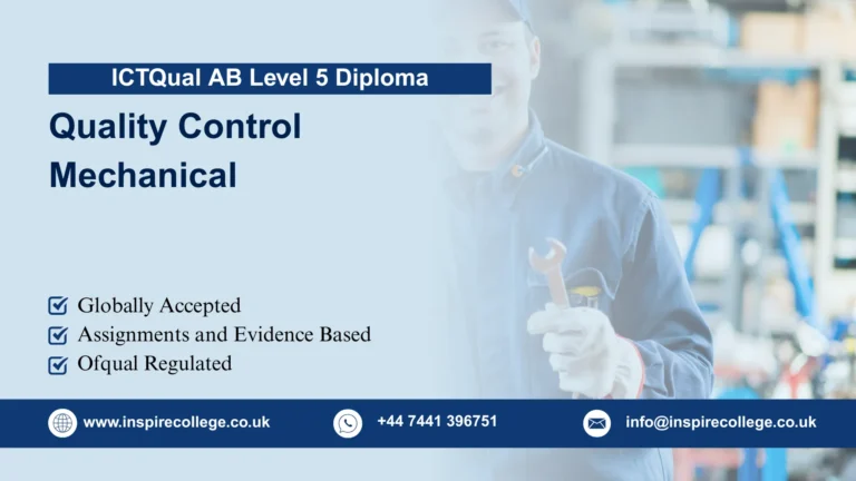 ICTQual AB Level 5 Diploma in Quality Control Mechanical
