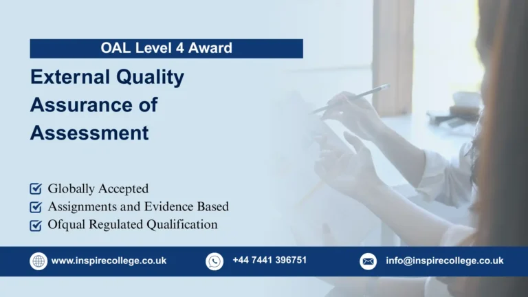OAL Level 4 Award in External Quality Assurance of Assessment