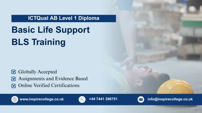 ICTQual AB Level 1 Diploma in Basic Life Support BLS Training