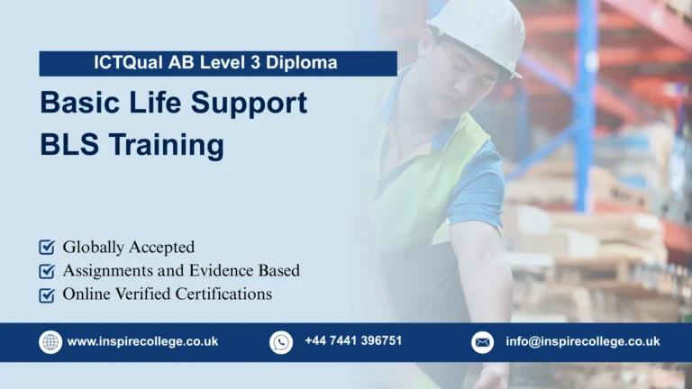 ICTQual AB Level 3 Diploma in Basic Life Support BLS Training