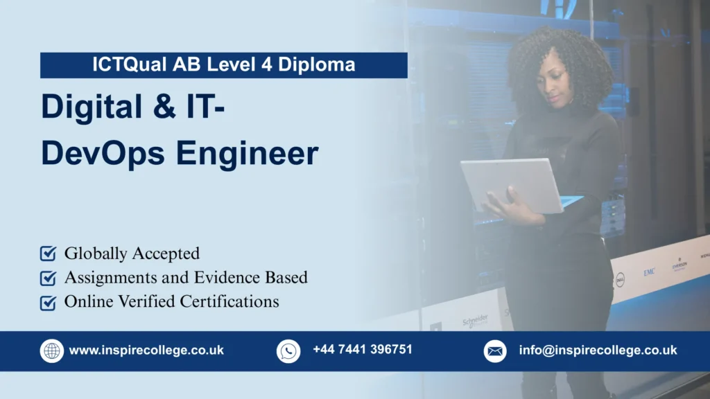 ICTQual AB Level 4 Diploma in Digital & IT-DevOps Engineer