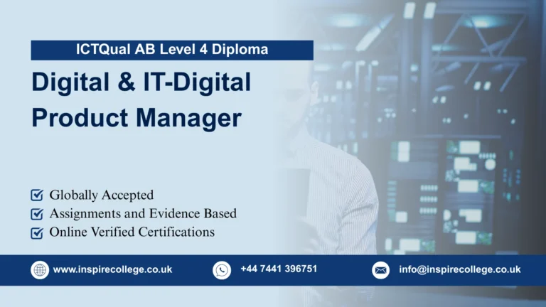 ICTQual AB Level 4 Diploma in Digital & IT-Digital Product Manager