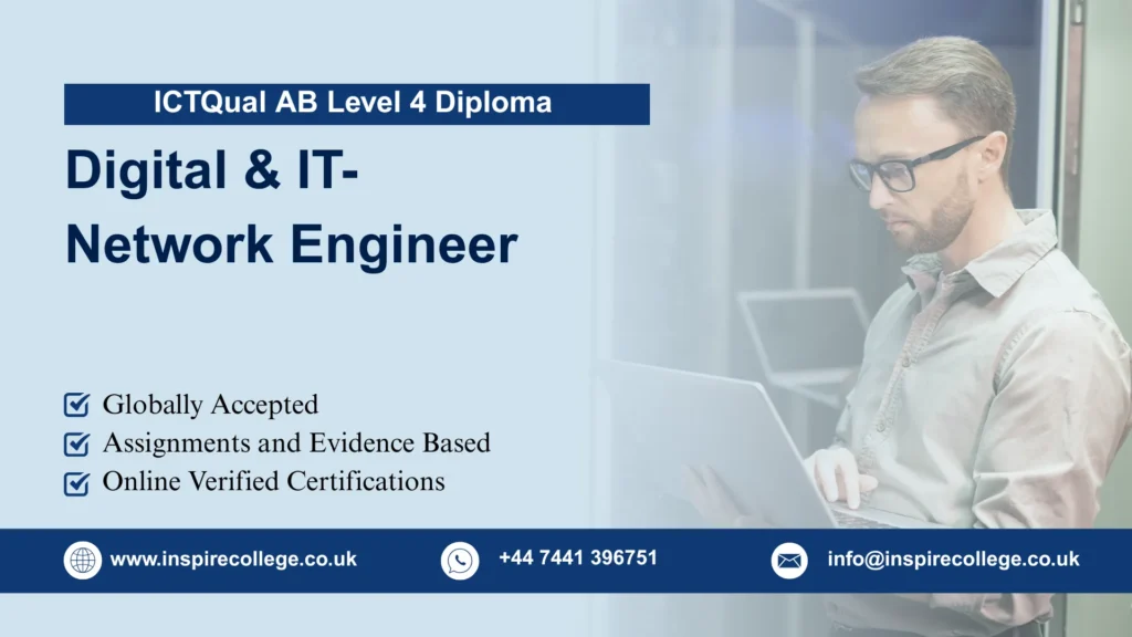 ICTQual AB Level 4 Diploma in Digital & IT-Network Engineer