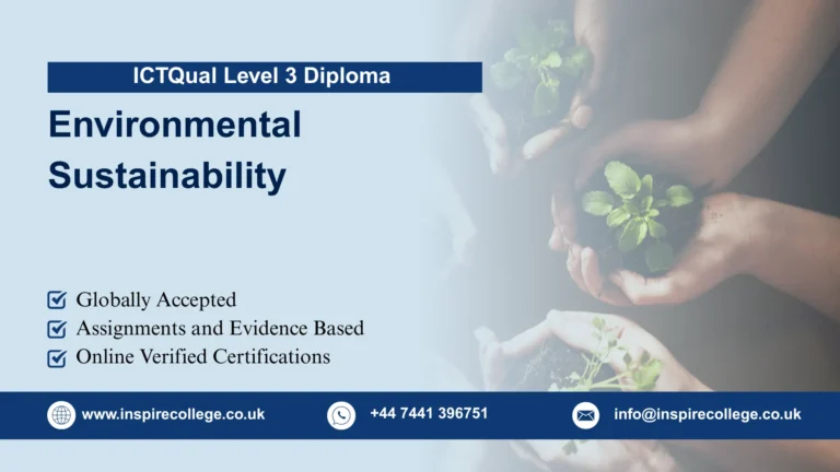 ICTQual Level 3 Diploma in Environmental Sustainability
