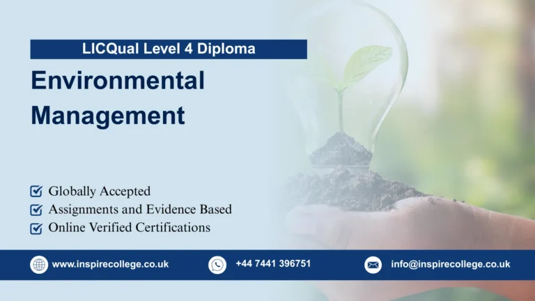 LICQual Level 4 Diploma in Environmental Management
