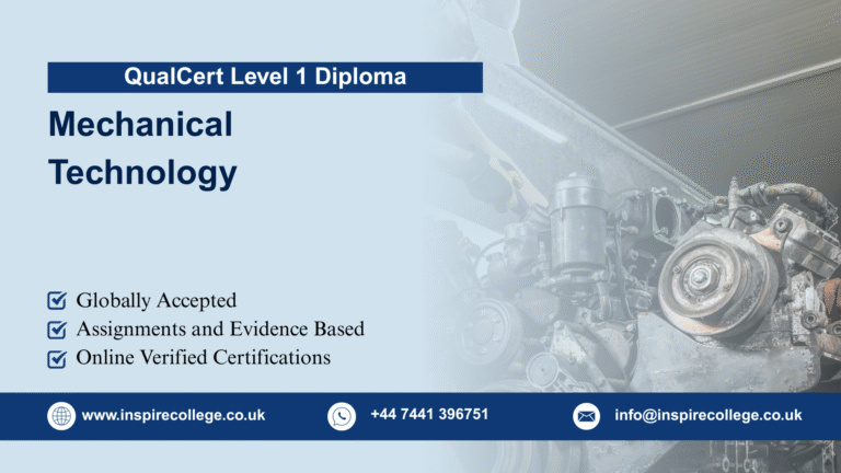 QualCert Level 1 Diploma in Mechanical Technology