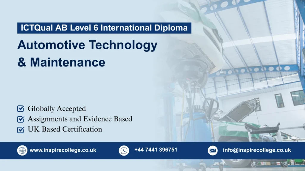 ICTQual AB Level 6 International Diploma in Automotive Technology & Maintenance