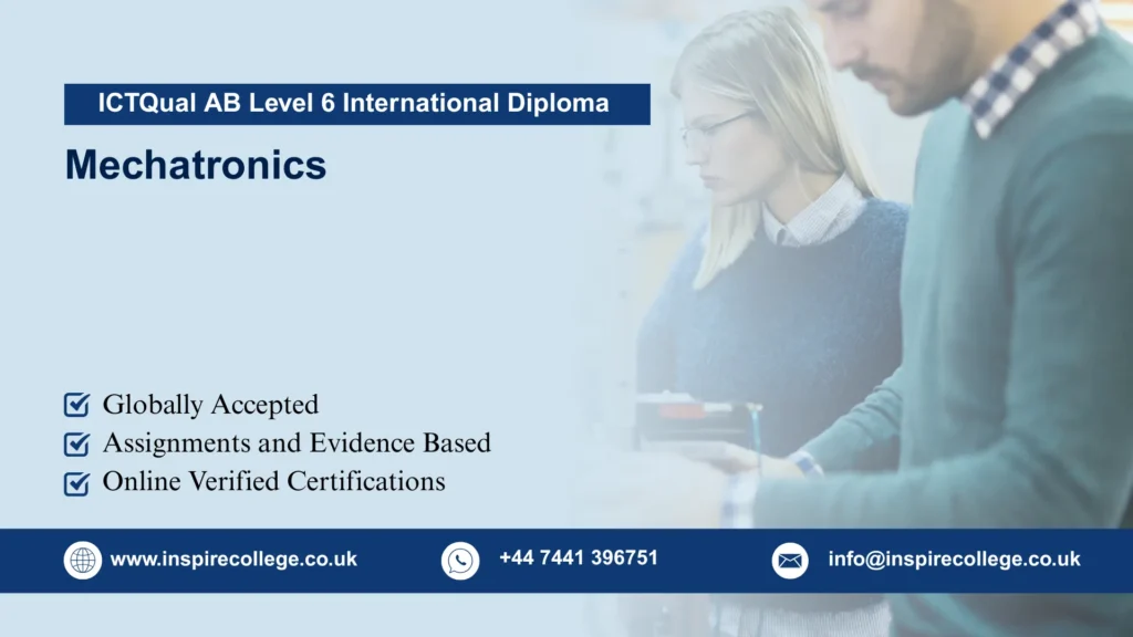 ICTQual AB Level 6 International Diploma in Mechatronics